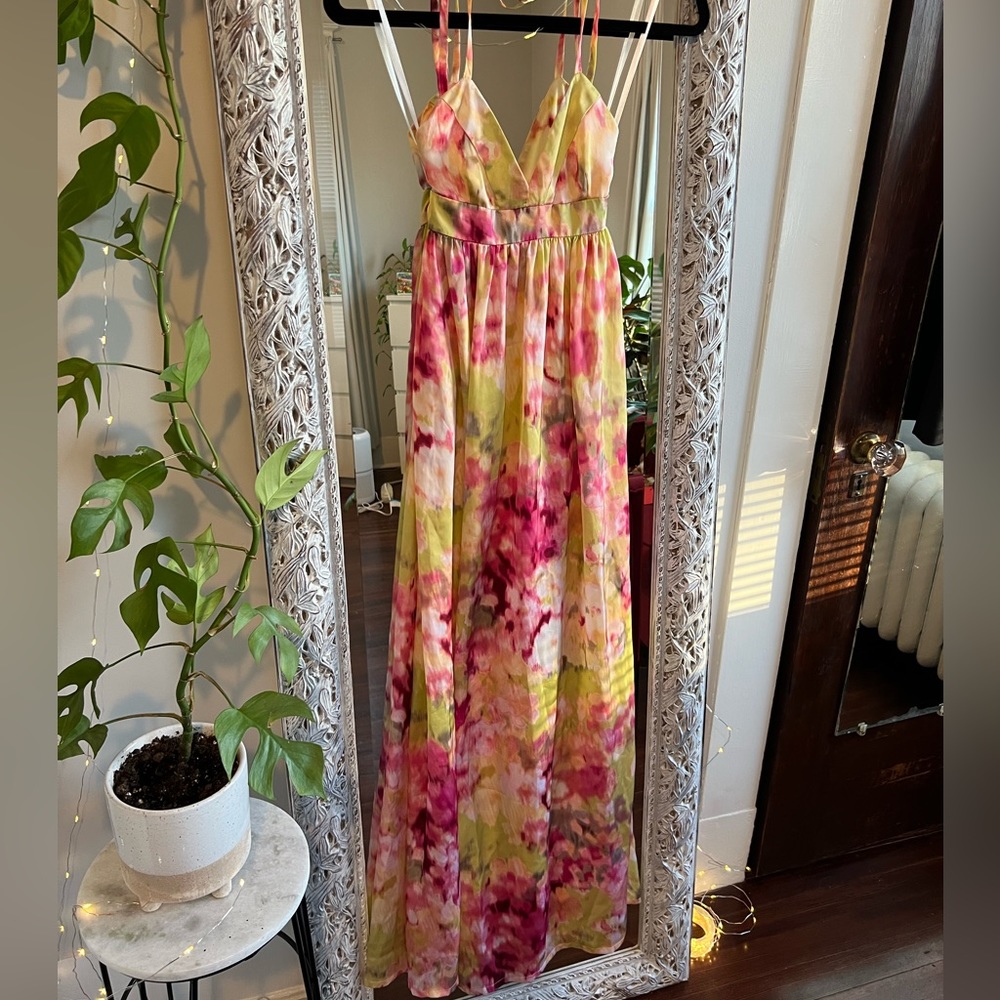 Silky HM maxi dress